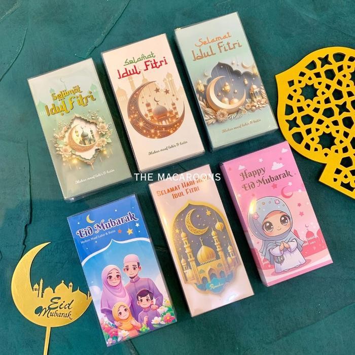 

LFM Amplop Lebaran Mika Panjang isi 25 / 30 / 50 lembar Idul Fitri Angpao THR