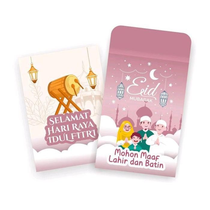 

LFM (MEDIUM) 50 Pcs Amplop Angpao Lebaran Idul Fitri Karakter Lucu dan Unik