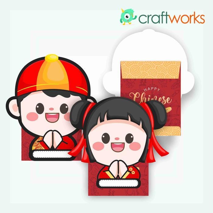 

LFM AMPLOP ANGPAO IMLEK UNIK (ISI 3 PCS) - CHINESE NEW YEAR ENVELOPE