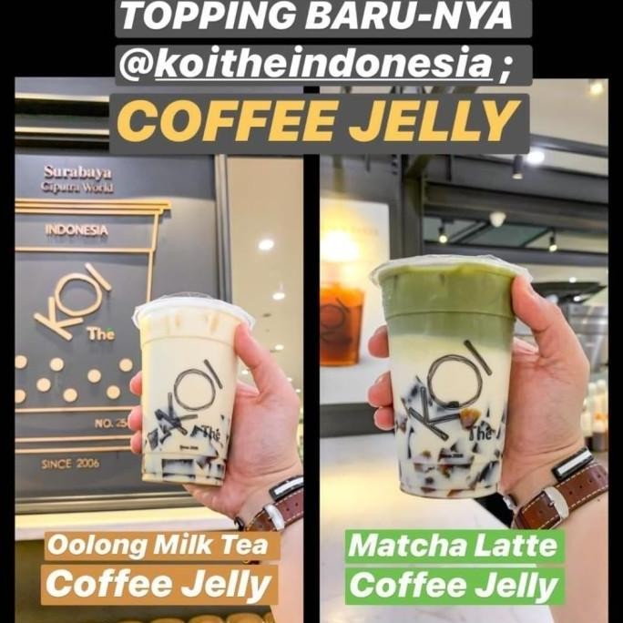 

(Allthebest) GROSIR Magic Coffee Jelly | Jeli Kopi | Coffe Jeli Topping Taiwan