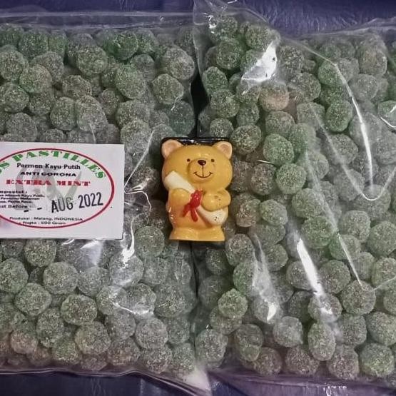 

(Allthebest) Permen Minyak Kayu Putih extra strong, permen jamu, pemen ijo