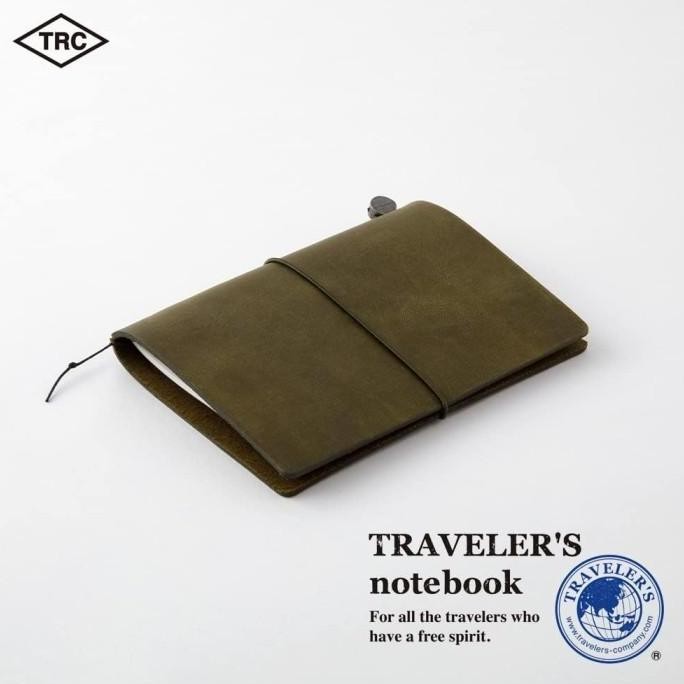 

Travelers Notebook Kit Passport | Olive | Traveler's Notebook Cover BS