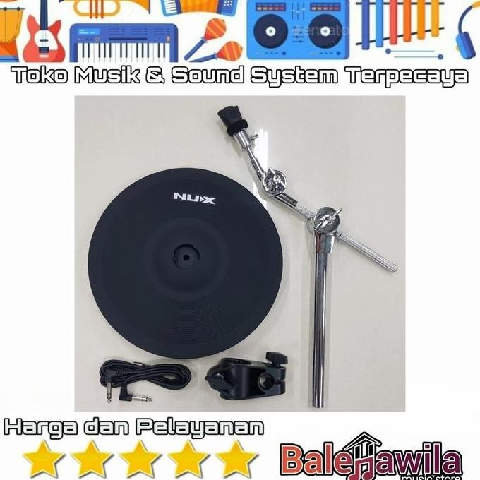 CYMBAL SET TAMBAHAN NUX DM7X DM7 X DM 7X 12INCH ORIGINAL ORIGINAL DAN TERPERCAYA