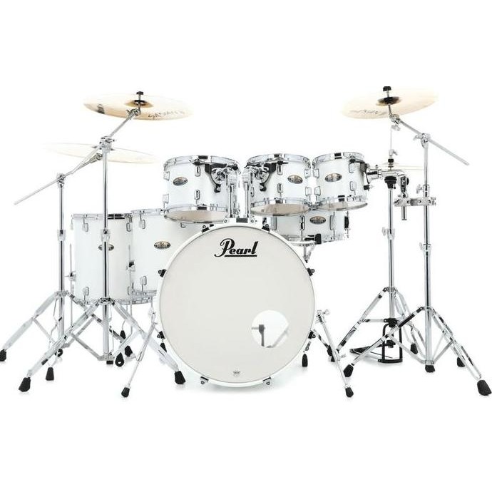PEARL DMP927SP/C DECADE MAPLE WHITE SATIN DRUM ACOUSTIC ORIGINAL DAN TERPERCAYA