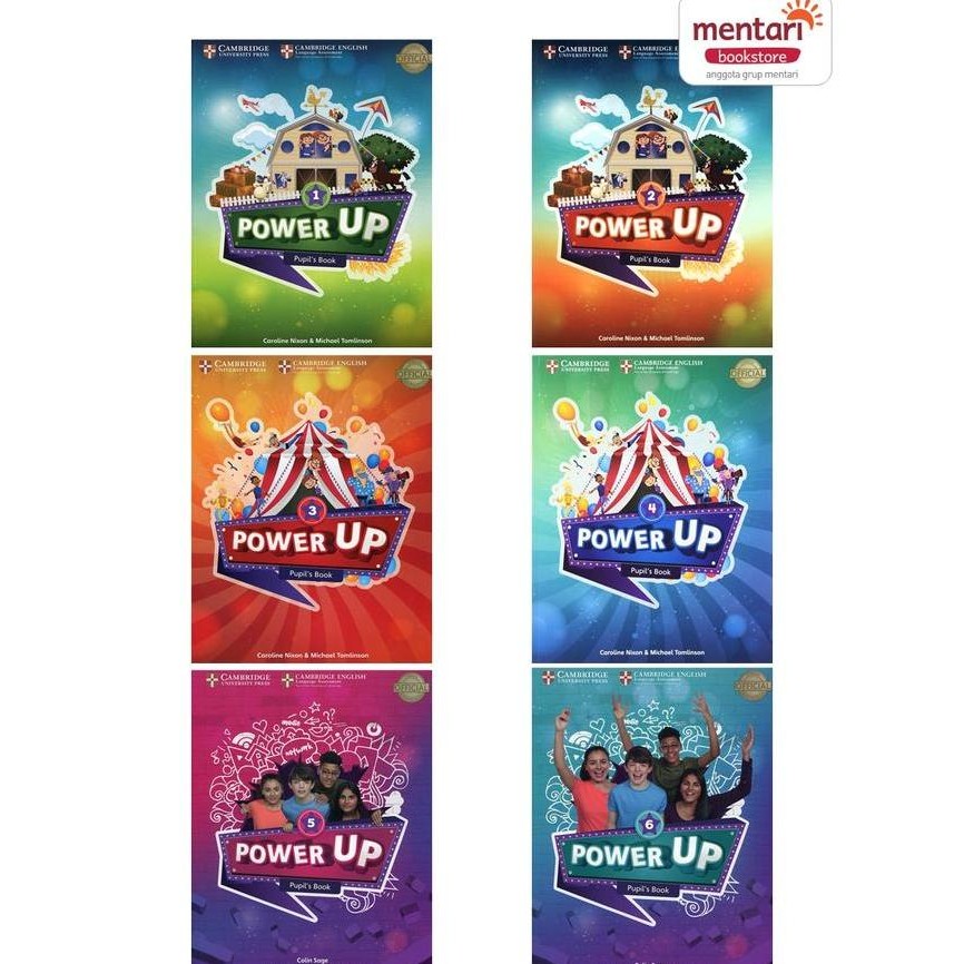 BUKU POWER UP ENGLISH CAMBRIDGE | BUKU BAHASA INGGRIS SD STOK TERBATAS