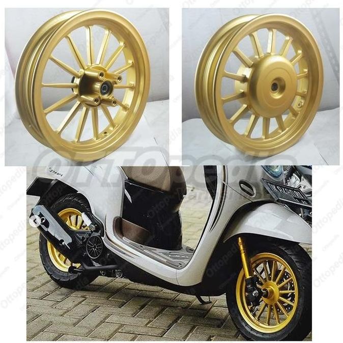 VELG PELEK V ROSSI GALAXY RING 12 ALL NEW SCOOPY  UK 215/250 B14 ORIGINAL ORIGINAL DAN TERPERCAYA