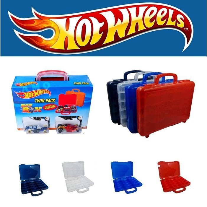 Box Carry Case Hotwheels ( Koper Penyimpanan Mobil Hot Wheels )