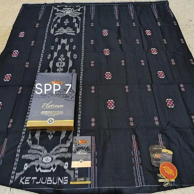 (Allthebest) Sarung Ketjubung Platinum SPP Gold Hitam