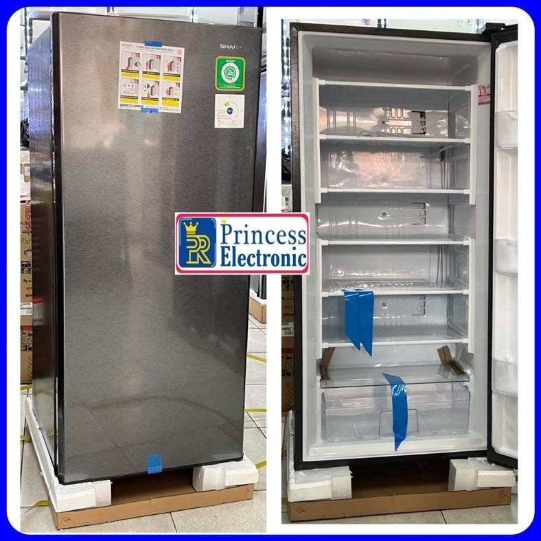 Promooo Sharp Kulkas Freezer 6 rak Es batu atau Asi