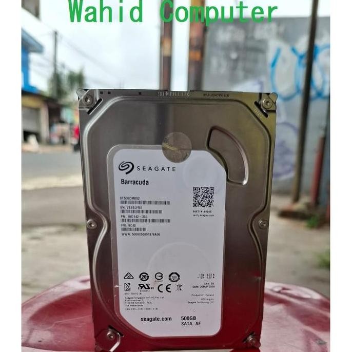 Hdd Pc 500Gb 3.5In Bekas Dan Original 100% Ber Co