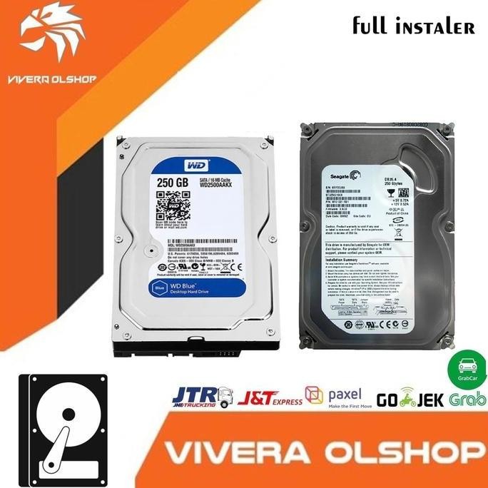 Hdd 250 Gb Wd - Hdd 250 Gb Seagate - Full Instaler Co
