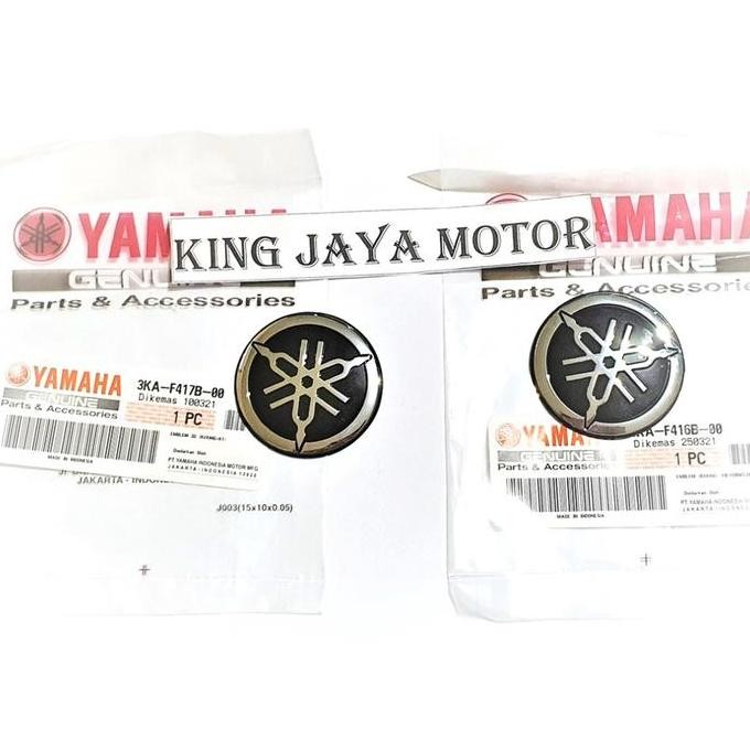 (Allthebest) Emblem Sticker Logo Tangki Yamaha Rx king set original Yamaha