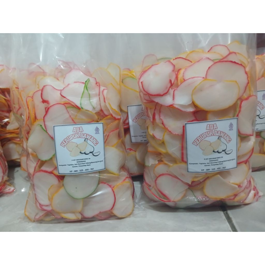 

KERUPUK WARNA WARNI 250/500G TERMURAH