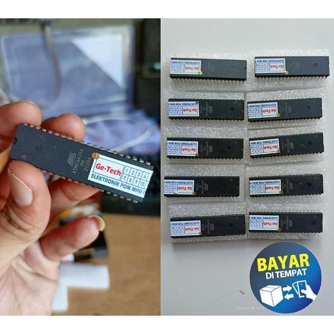Original Ic Program Pom Mini Atmega 16A Isi Program Pertamini Versi Menu Standar Cpu Laptop Co
