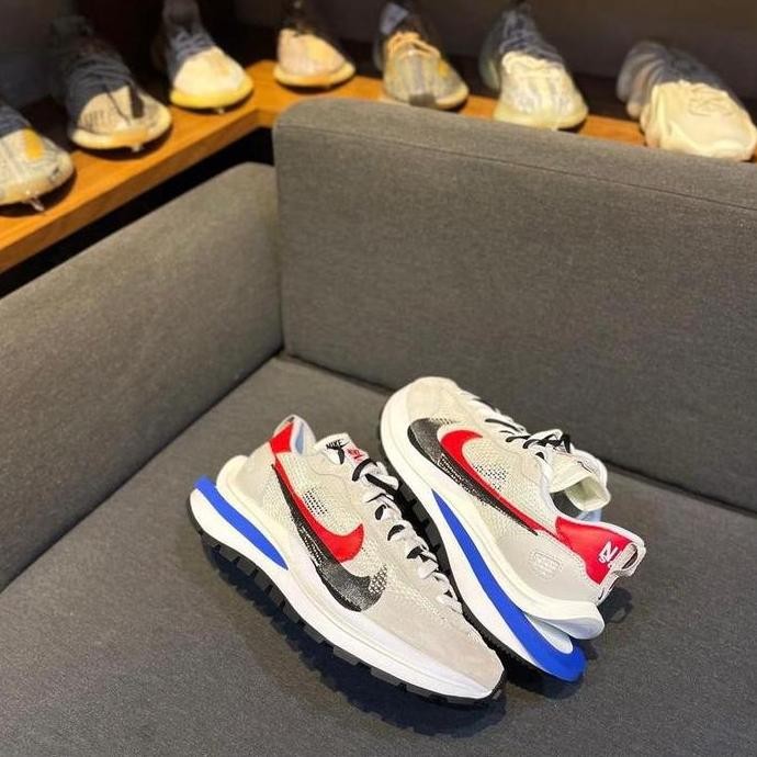 Murah Nike Sacai Vaporwaffle Royal Fuchsia (Not Jordan Dunk Off White) - 100% Authentic Original Gua