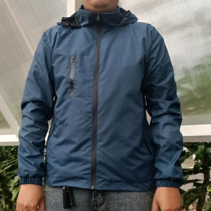 Jaket Jumbo Pria Wanita Outdoor Big Size M-6Xl Mayer Taslan Import Waterproof - Bordir Motor Gorpcor