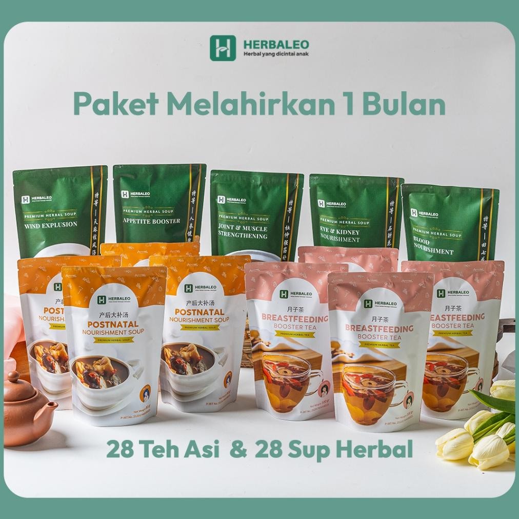 

Terlaris Herbaleo - Paket Herbal High Grade Confinement 1 Bulan (Setelah Melahirkan)
