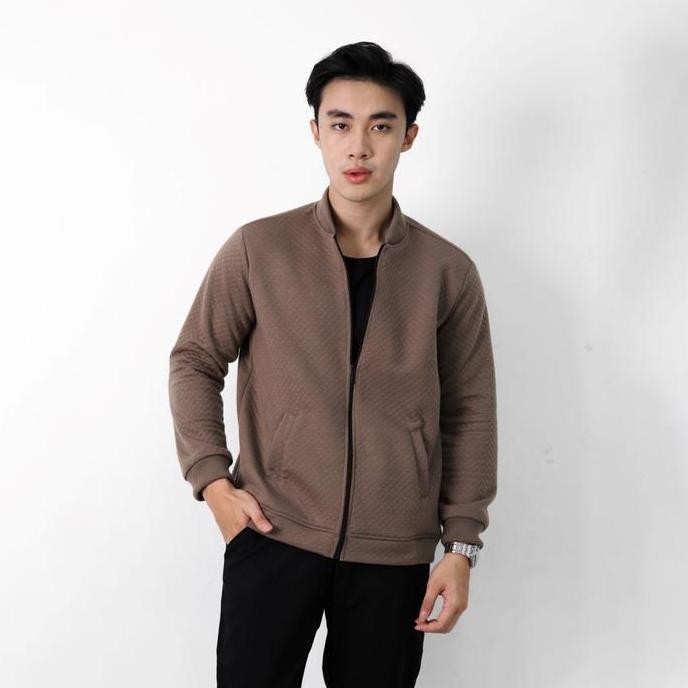 Murah Msmo Men Basel Comfy Jacket Pria / Outer Cowo / Jaket Cowo