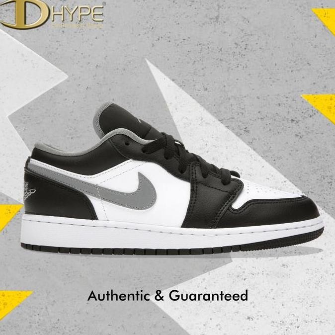 Promo Air Jordan 1 Low Black White Grey