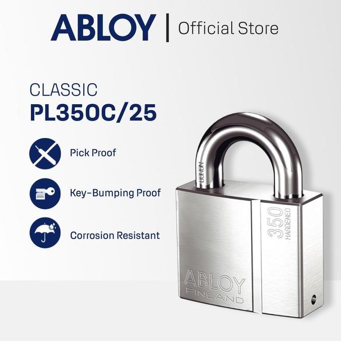 Abloy Gembok / Padlock Classic Pl350C/25