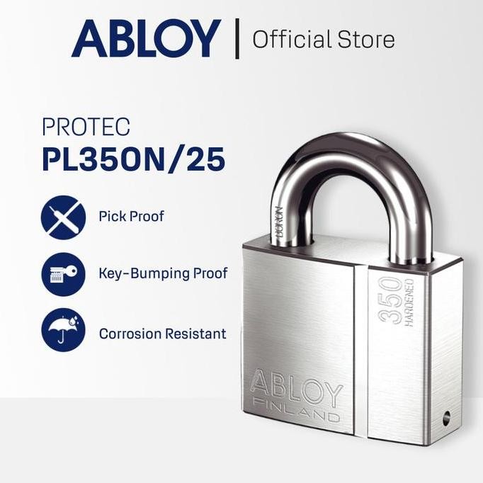 Abloy Gembok / Padlock Protect Pl350N/25