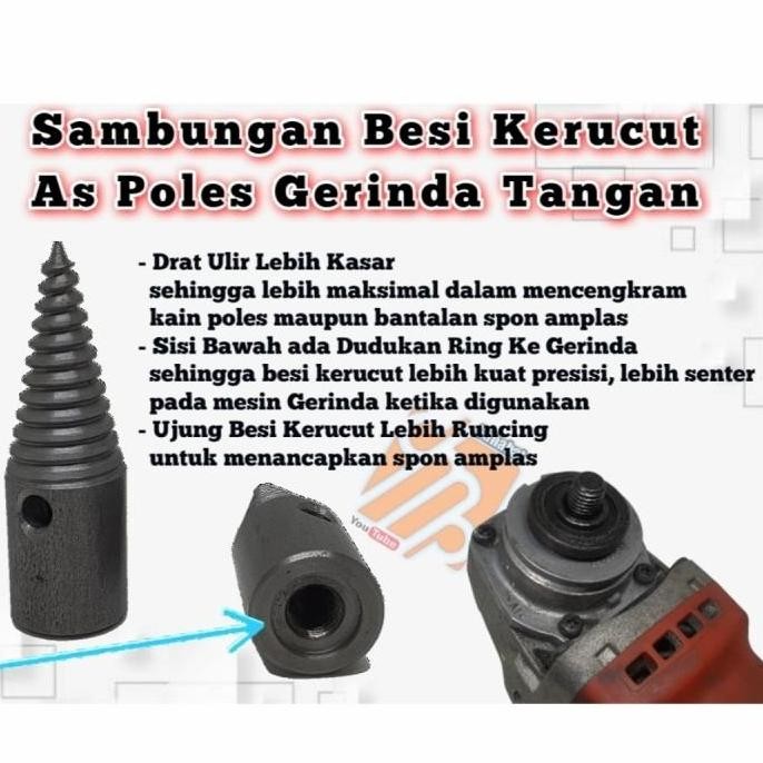 (Allthebest) As Poles Kerucut Gerinda