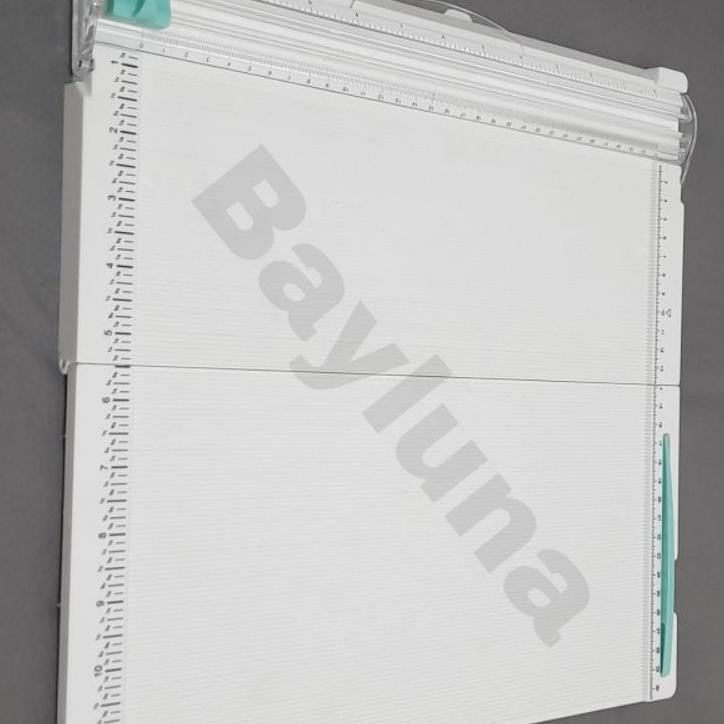 

R Trimmer A4 Dan Scng Board 2In1 Foldable Size 35X35Cm Pemotong Pelipat Kertas Creaser Creasing Tool