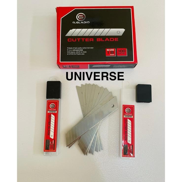 

Grosir 100 Pcs10 Tube Isi Cutter Besar Refill Cutter Mata Cutter