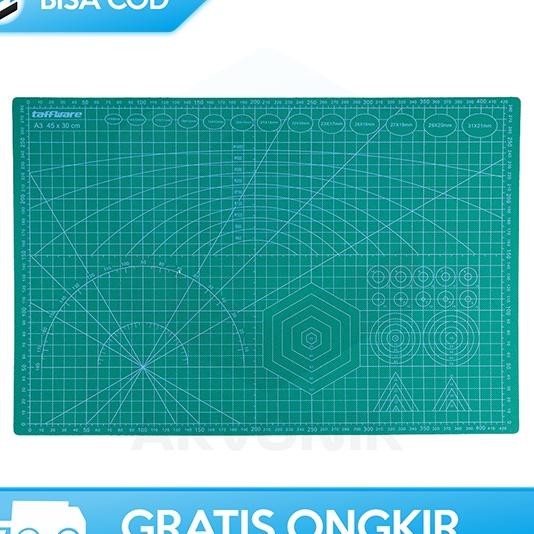 

Cutting Pad A3 Tatakan Alas Potong Taffware Work Cutting Mat 45X30Cm