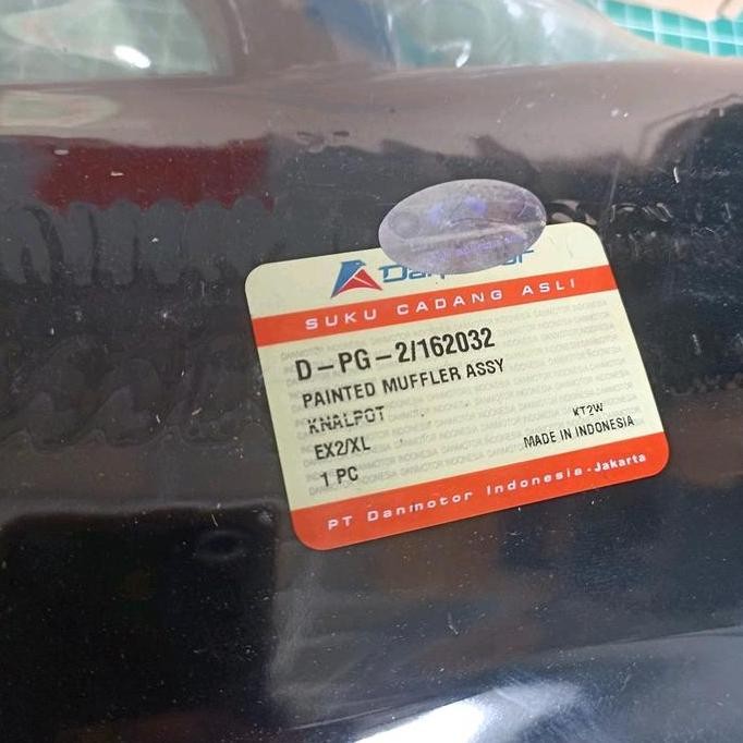 Knalpot Vespa PX Exclusive Excel DGM Original Danmotor