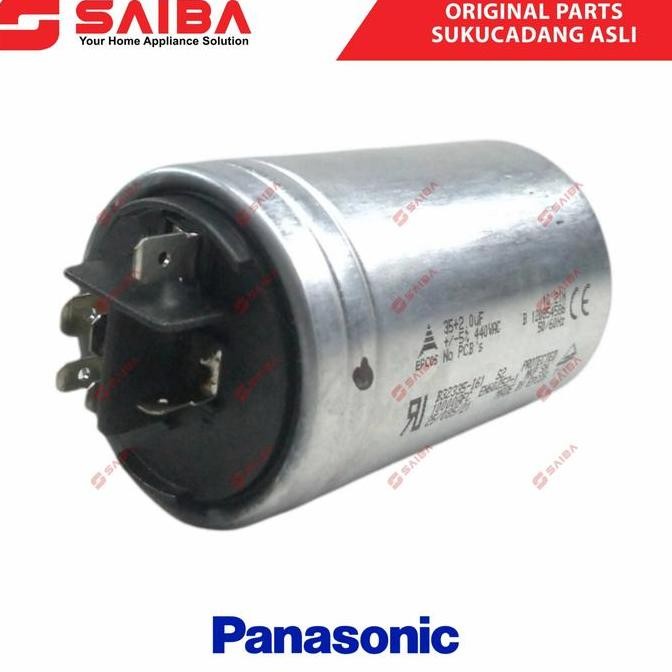 Kapasitor Ac Panasonic 1,5Pk (Capacitor Ac) Original Asli 35+2 Uf
