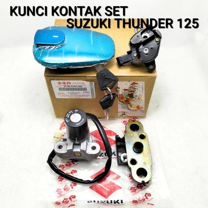 Promo KUNCI KONTAK SET 45F SUZUKI THUNDER 125 KUALITAS ORIGINAL COD