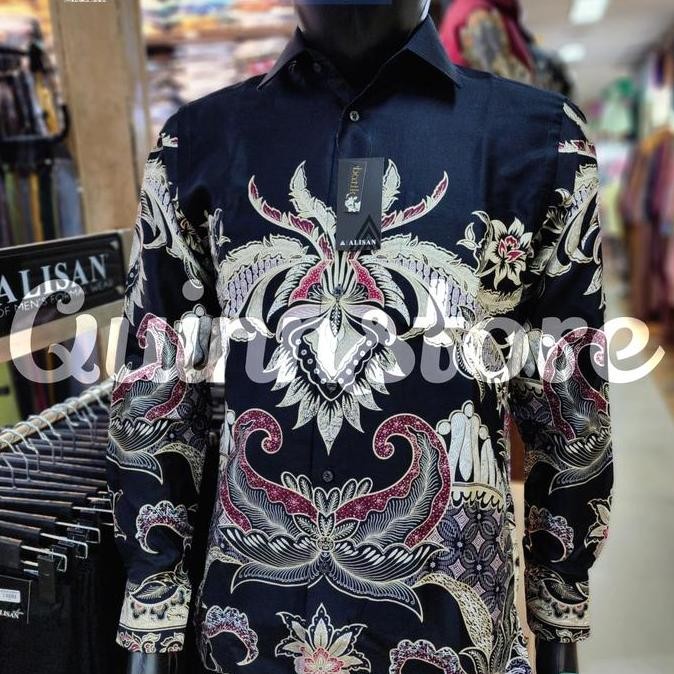 ALISAN KEMEJA BATIK LENGAN PANJANG REGULER (10356)