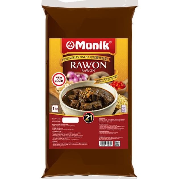 

Promo Bumbu Munik Rawon 1000G - Bumbu Rawon Sapi Hitam Otentik Jawa Timur