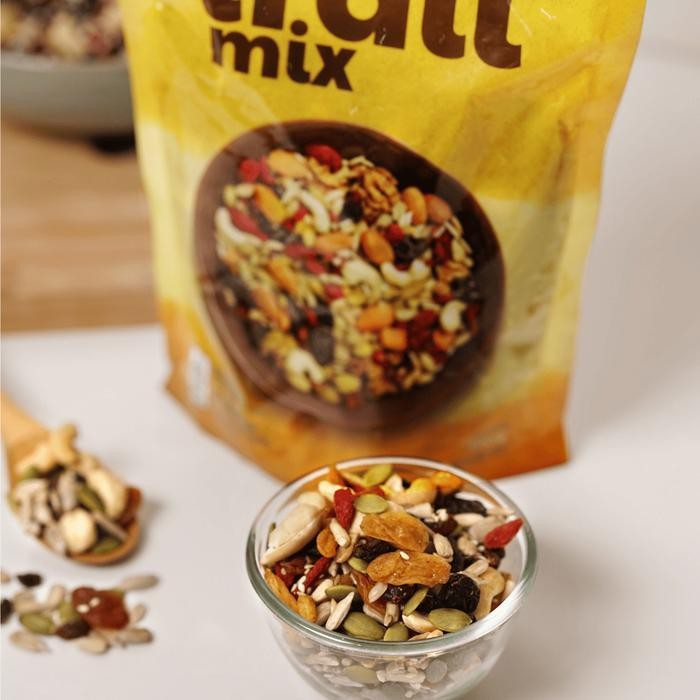 

Ccf Safiya Trail Mix Original 500 Gram Dried Fruit Seed Nut Roasted Snack Sehat Food Cemilan