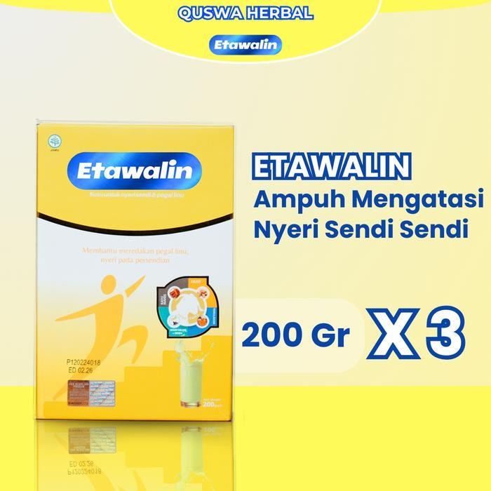 

Gl Etawalin Susu Kambing Etawa Atasi Nyeri Sendi - Bundle 3 Box