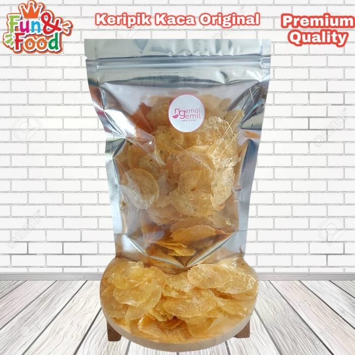 

CCF Keripik Kaca Pedes Kripik Kaca Rasa Pedas Homemade Kualitas Premium
