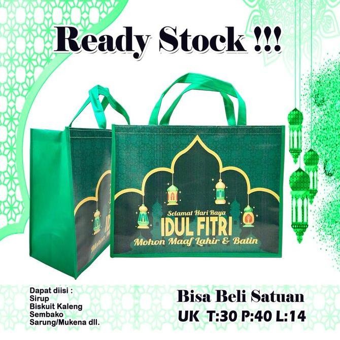 

Ready Paket 12 Tas Lebaran Jumbo Bingkisan Parcel Idul Fitri Premium