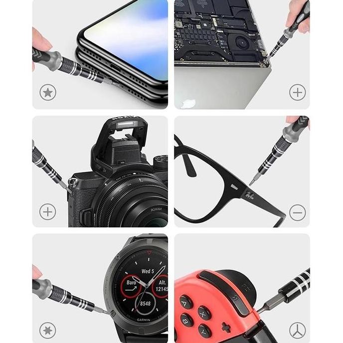 122 In 1 Obeng Komputer Obeng Reparasi Laptop Obeng Set Lengkap Untuk Hp Obeng Set Reparasi Hp Obeng