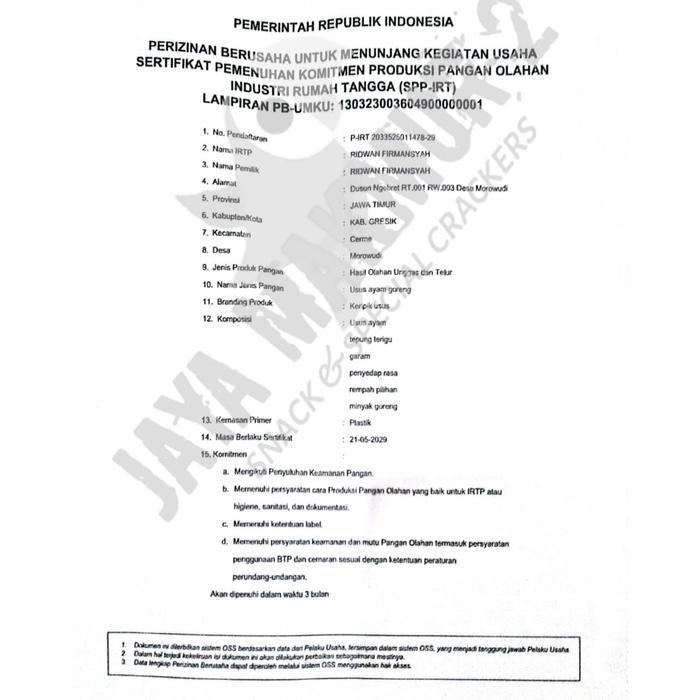 

Ccf Keripik Usus Ayam Jago 1000Gram - Makanan, Cemilan, Food, Crispy, Kripik