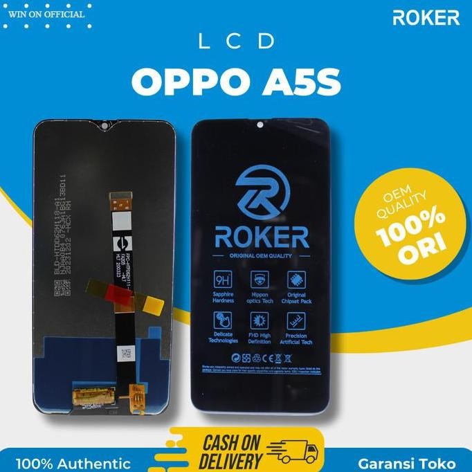 WIN ON - LCD TOUCHSCREEN OPPO A5S / A7 / A12 / Realme3 FULLSET ORIGINAL ROKER MURAH