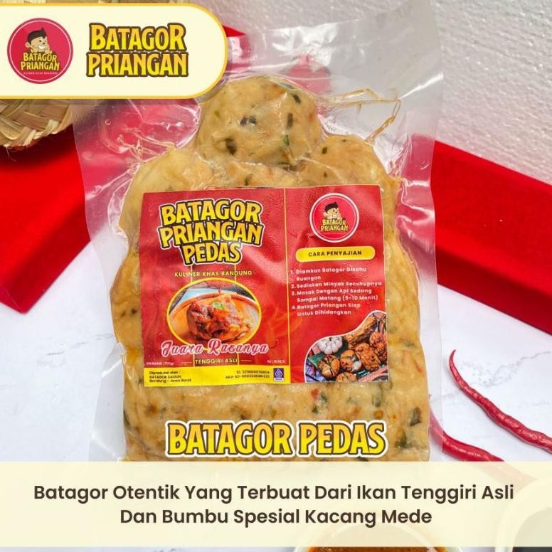 

Batagor Ikan Tenggiri Pedas Isi 10 Pcs Terbaru