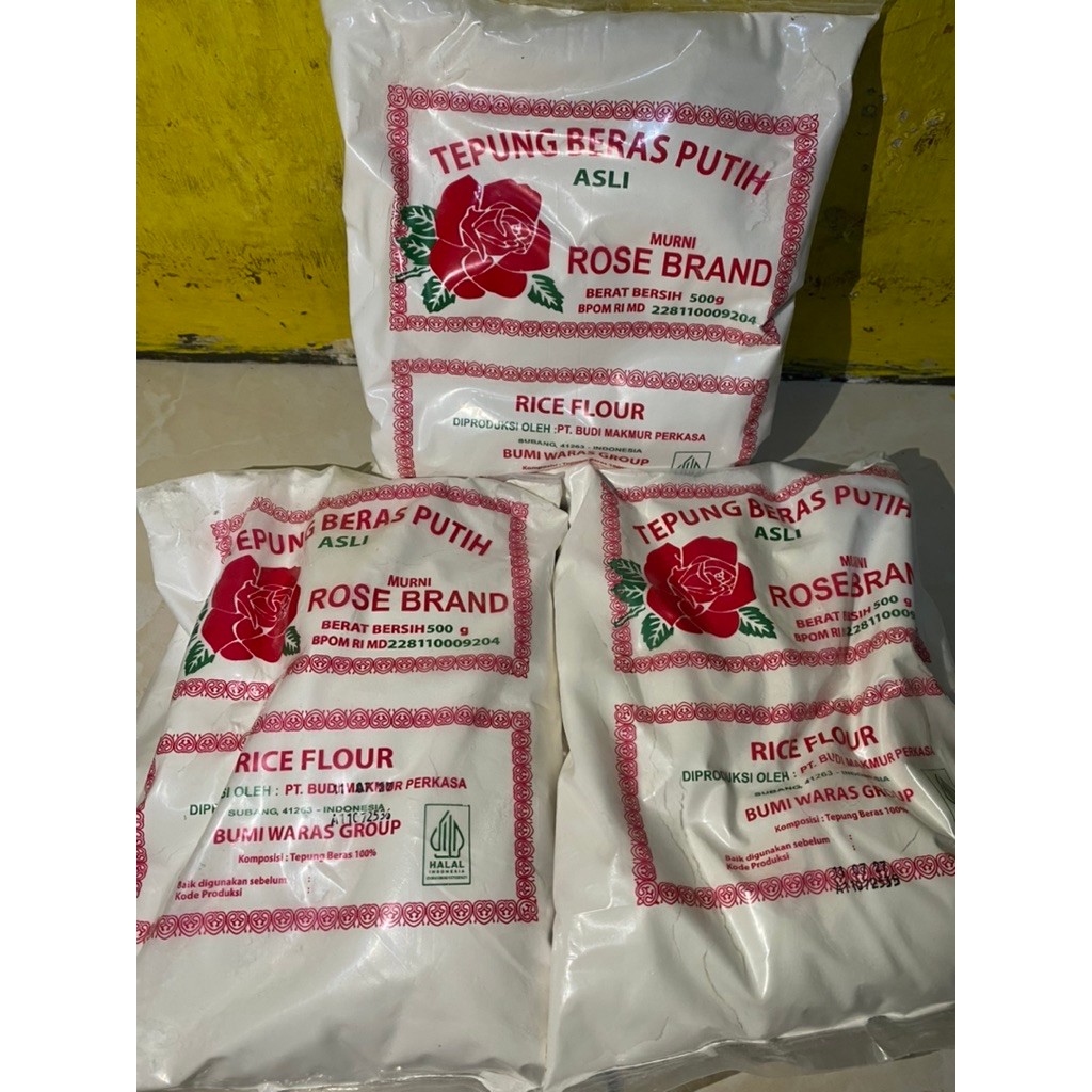 

Tepung Beras Putih Rose Brand