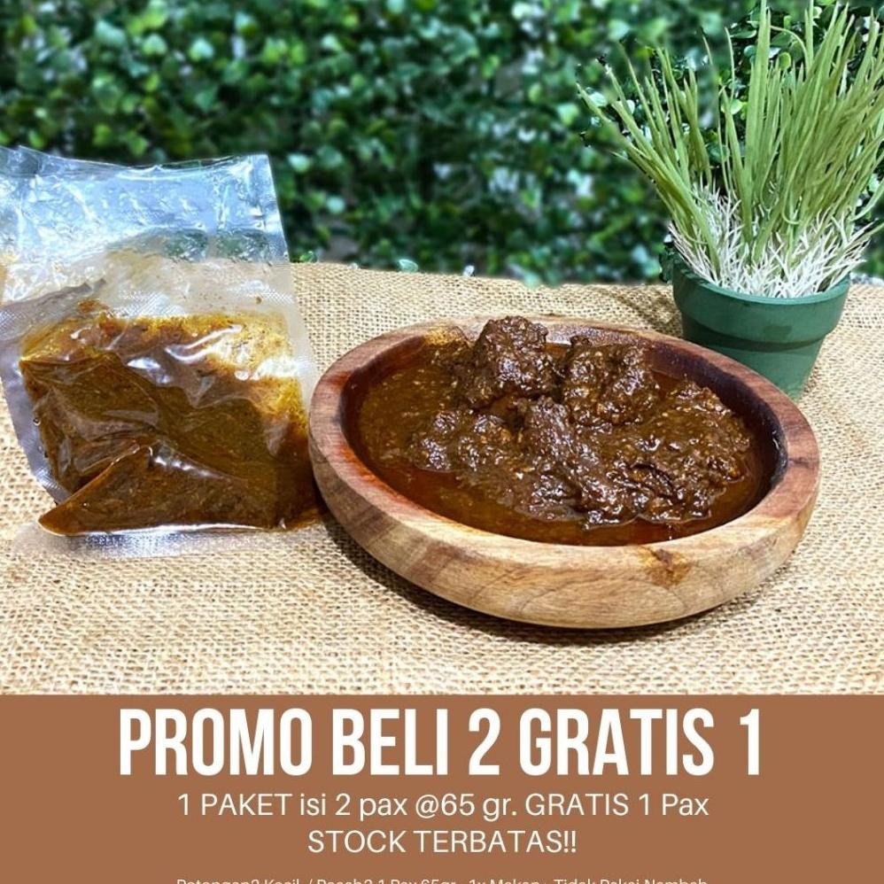 

Rendang Padang Suir / Pecah / Potongan Kecil ( Praktis / Ekonomis ) Terbaru