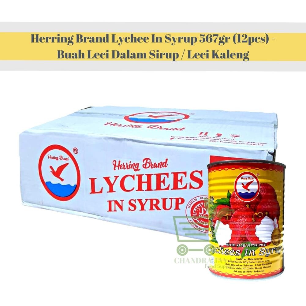 

Herring Lychee Leci 1 Dus / 12 Kaleng X 567Gr - Leci Kaleng Terbaru