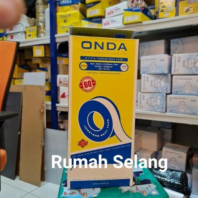 Bst Ready Seal Tape Onda 1/2" 1 Box Isi 60 Pc / Seal Tape / Onda /Seal Tape Onda Best Seller