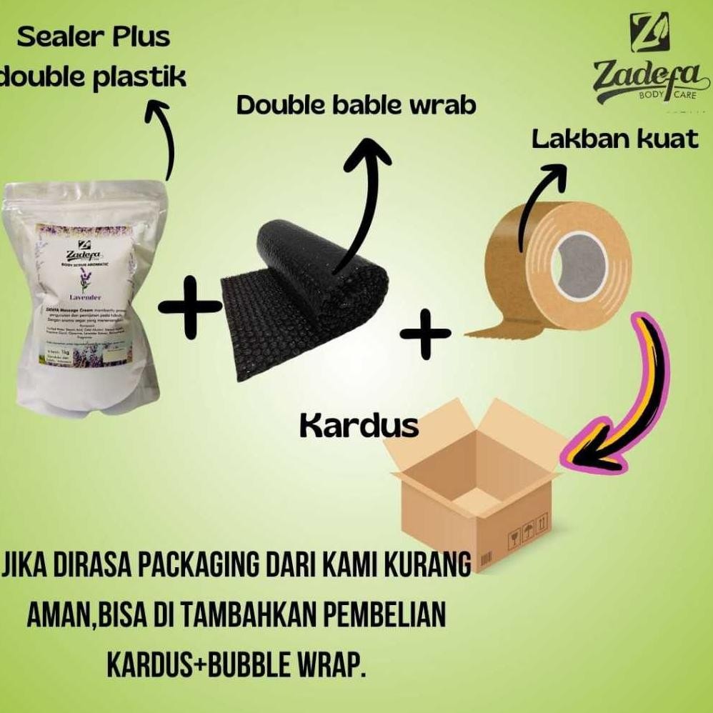 Terbaru Lulur 1Kg, Lulur Mandi, Lulur Badan, Lulur Scrub Aromatik Kemasan Pouch 1Kg Terbaru