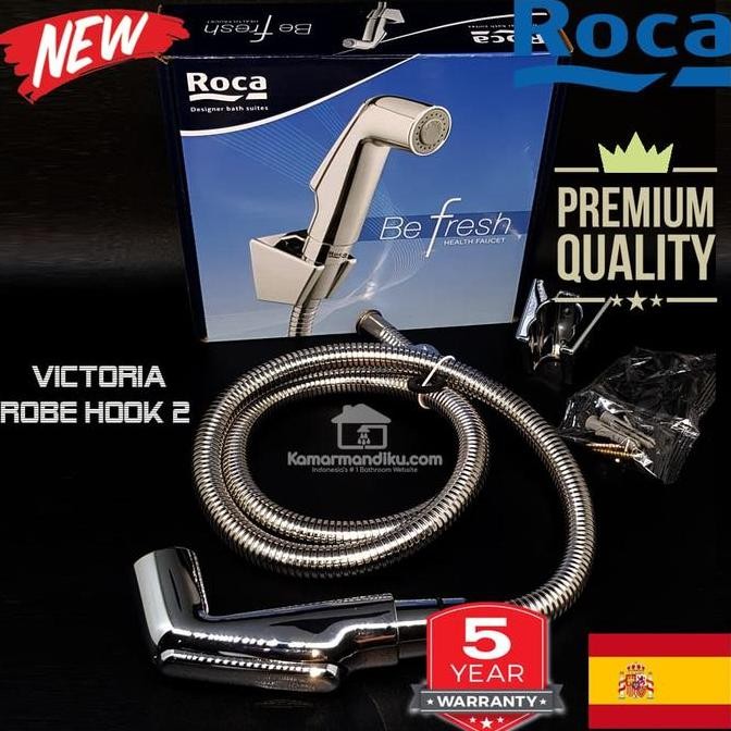 Roca Jet Shower Toilet + Stop Valve Set Premium Quality