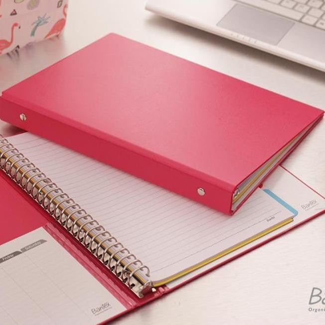 

Tersedia Bantex Multiring Binder B5 26 Ring 25mm Melon #1326 63