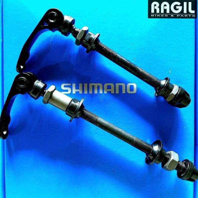 AS RODA QR QUICK RELEASE SEPEDA MTB LIPAT FEDERAL DEPAN BELAKANG